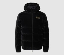 Steppjacke mit Label-Patch