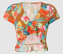 Bluse mit floralem Muster Modell 'Treezi Pearlday'