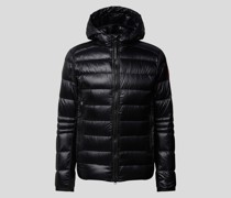 Daunenjacke mit Kapuze