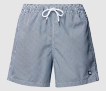 Badehose mit Label-Detail Modell 'BEACHPORT'