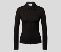 Jacke mit Ziernähten