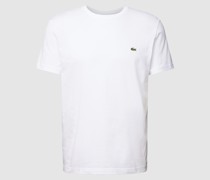 T-Shirt mit Logo-Stitching