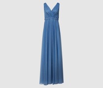 Abendkleid mit Taillenpasse