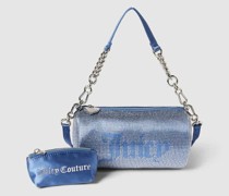 Handtasche mit Allover-Ziersteinbesatz Modell 'HAZEL'