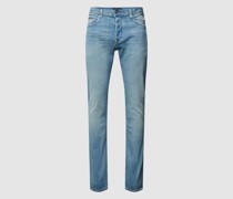 Slim Fit Jeans im 5-Pocket-Design Modell "BLEECKER"
