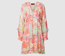 Minikleid mit Volants Modell 'COLOUR PEACE'