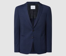 Extra Slim Fit 2-Knopf-Sakko aus Jersey Modell 'Neel'