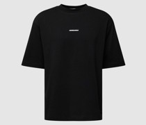 Oversized T-Shirt mit Label-Print Modell 'AALOX'