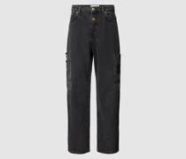 Super Baggy Fit Jeans mit aufgesetzten Taschen