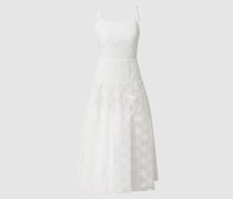 Midikleid mit floralen Stickereien Modell 'Aspen'