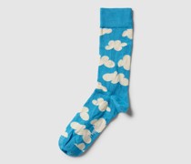 Socken mit Motiv-Print Modell 'Cloudy'