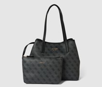 Tote Bag mit  Allover-Logo  Modell  'VIKKY'