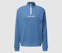 Sweatshirt mit Label-Stitching Modell 'MONOTYPE'