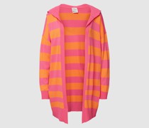 Cardigan mit Streifenmuster