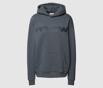 Hoodie mit Logo-Print