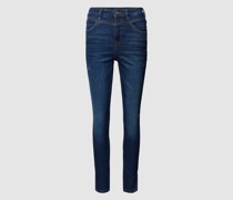 Skinny Fit Jeans im Used-Look Modell 'KITT'