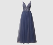 Abendkleid mit Stola