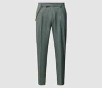 Bundfaltenhose mit Gesäßtaschen Modell 'Sandro'