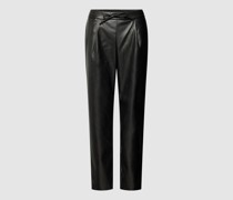 Hose in Leder-Optik Modell 'NILLE'