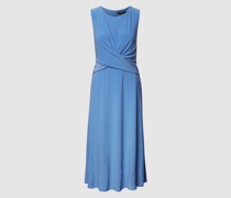 Midikleid mit Rundhalsausschnitt