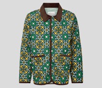 Jacke mit Allover-Muster