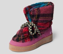 Ankle Boots mit Kunstfellbesatz