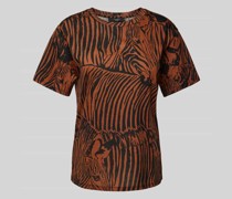 T-Shirt mit Animal-Print Modell 'ELOISA'