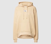 Oversized Hoodie mit Label-Patch