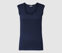 Tanktop aus Baumwolle mit U-Ausschnitt