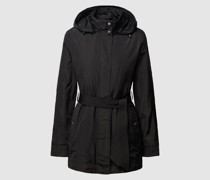 Jacke mit Label-Applikation