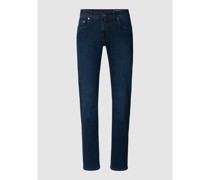 Regular Fit Jeans mit Stretch-Anteil Modell 'Lyon'