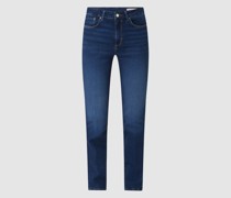 Slim Fit Bootcut Jeans mit Stretch-Anteil Modell 'Beverly'