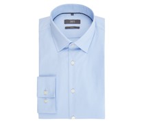 Slim Fit Business-Hemd aus Popeline