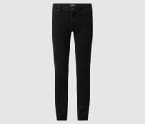 Skinny Fit Low Rise Jeans mit Stretch-Anteil Modell 'Liam'