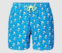 Badehose mit Allover-Print Modell 'LIGHTNING MICRO FANTASY'
