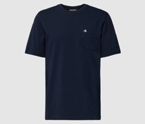 T-Shirt mit Brusttasche