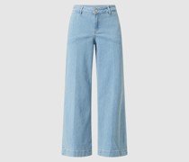 Relaxed Fit Culotte aus Denim Modell 'May'