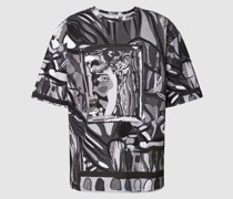 T-Shirt mit Allover-Muster
