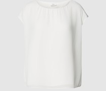Blusenshirt mit U-Boot-Ausschnitt