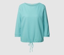 Pullover mit 3/4-Arm und Tunnelzug