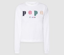 Sweatshirt mit Logo Modell 'Peg'