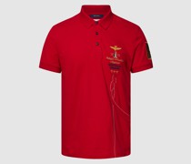 Poloshirt mit Label-Patch