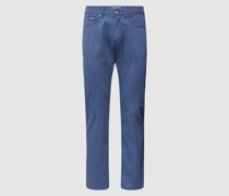 Hose mit Label-Details Modell 'Lyon'
