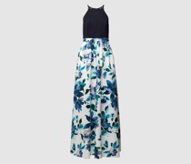 Abendkleid mit Allover-Muster
