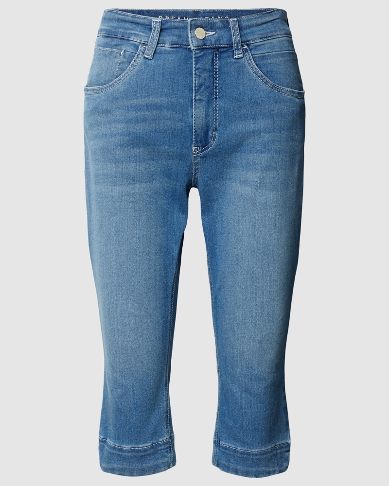 MAC Jeans Damen Caprijeans mit Ziernähten Modell 'DREAM'
