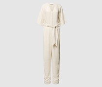 Jumpsuit mit V-Ausschnitt Modell 'VIVA'