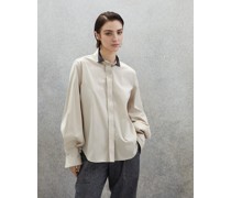 Baumwollbluse