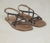 Sandalen mit Verschluss