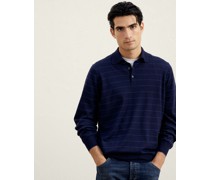 Pullover mit Polokragen