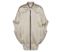 Seidenjacke Beige